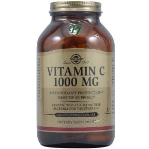 Vitamina C 1000Mg 250 Capsulas Vegetales - Solgar