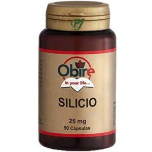 Silicio 90 Capsulas 25Mg - Obire