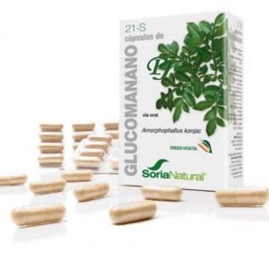 Glucomanano 21-S Capsulas - Soria Natural