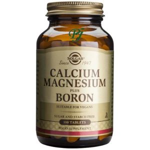 Calcio Magnesio Plus Boro 100 Comprimidos - Solgar