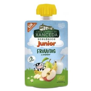 Pouch Junior De Fruta Y Yogur Bio 90Gr - Xanceda