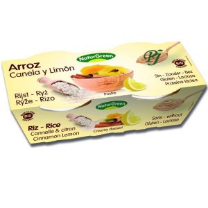 Yogurt Bio Arroz Canela Y Limon 2X125Gr - Naturgreen