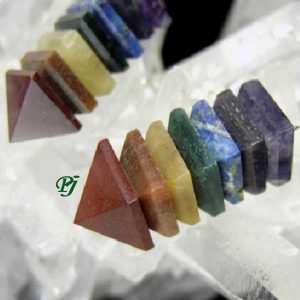 Pendulo Piramide 7 Colores - Promineral