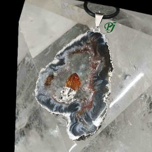Colgante Geodino Punta Citrino - Promineral