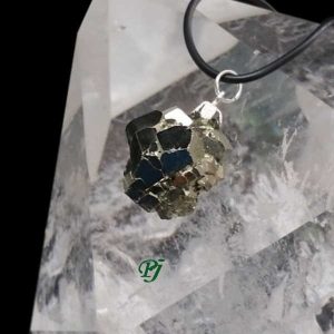 Colgante Masivo Pirita Plata - Promineral