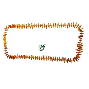 Collar Chip Anudado Ambar Whisky - Promineral