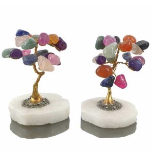 Arbol Multicolor Mini Base Pirita - Promineral