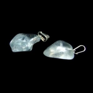 Colgante Rodado Topacio Plata - Promineral