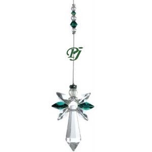 Colgante Angel Grande Mayo Esmeralda - Tierra Zen