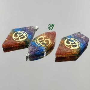Colgante Orgonite 7 Chacras Variado - Promineral