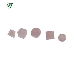 Solidos Platonicos Cuarzo Rosa - Promineral