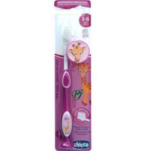 Cepillo Dental Morado 3-6 Años - Chicco