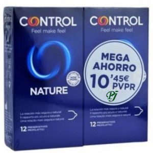 Preservativos New Nature 2X12Uds - Control