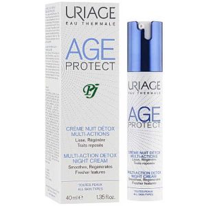 Age Protect Crema Noche Detox Multi Actions 40Ml - Uriage