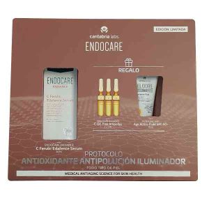 Pack Protocolo Antioxidante Antipolución Iluminador - Endocare