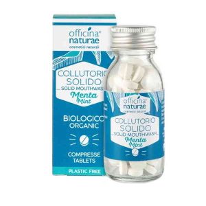 Colutorio Solido Bio Menta Tabletas Efervescentes - Offincina Naturae