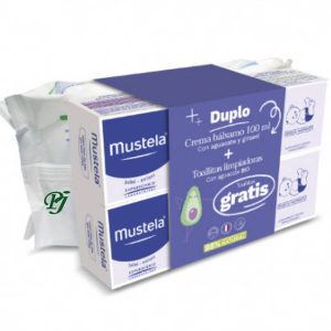 Pack 2 Balsamos 100Ml + Toallitas - Mustela