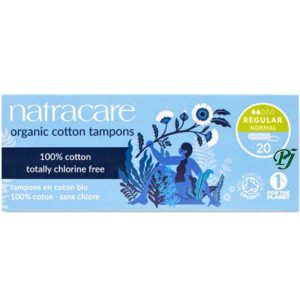 Tampon Regular 20 Unidades Sin Aplicador - Natracare
