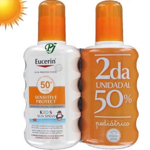 Spray Solar Fps 50+ Niños 2X200Ml 50% En La 2ªunidad - Eucerin