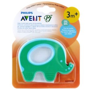 Mordedor Elefante Verde 3M+ - Avent