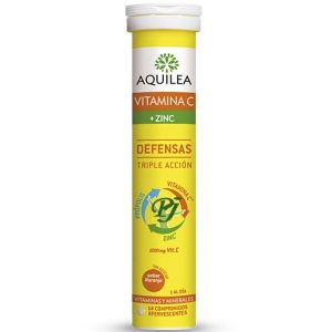 Vitamina C + Zinc 14 Comprimidos Efervescentes - Aquilea