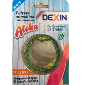 Pulsera Aloha 2U Con Citronela - Dexin