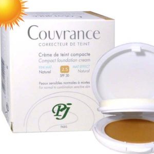 Crema Mate 2.5 Beige Pieles Normal Y Mixta Couvrance Solar - Avene