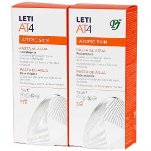 At4 Pasta Agua Piel Atopica 2X75Gr 40% 2º Unidad - Leti
