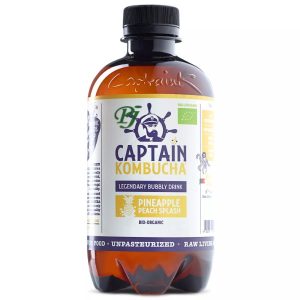 Captain Kombucha Piña 400Ml