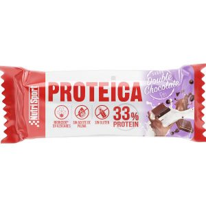 Barritas Proteica Doble Chocolate 44Gr - Nutrisport