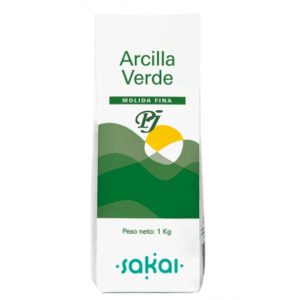 Arcilla Verde Fina 1Kg - Sakai