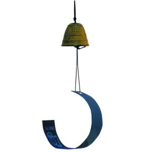 Campana Feng Shui Hierro Marron 5Cm