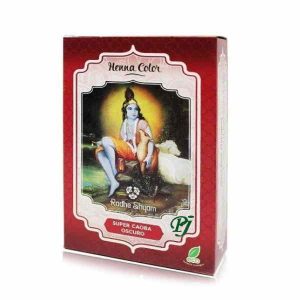 Henna Super Caoba Oscuro Polvo - Radhe Shyam
