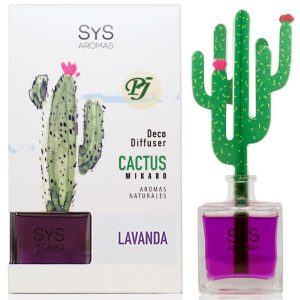 Ambientador Difusor Cactus Lavanda 90Ml - Sys