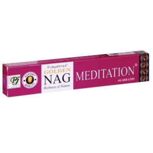 Incienso Golden Nag Meditation Barritas - Vijayshree