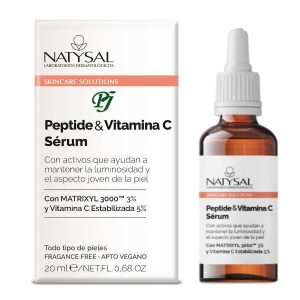 Serum Peptide & Vitamina C 20Ml - Natysal