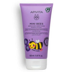 Mini Bees Acondicionador Niños Miel - Mora 150Ml - Apivita
