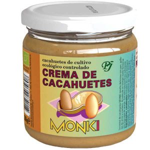 Crema Cacahuetes 330Gr Bio - Monki