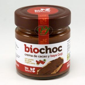 Crema Cacao + Baya Goji  200Gr Biochoc - Biobetica