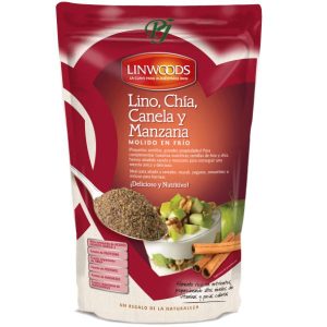 Semillas De Lino, Chia Con Manzana Y Canela - Linwoods