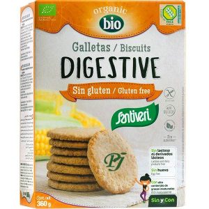 Galletas Digestive Sin Gluten Bio 360Gr - Santiveri