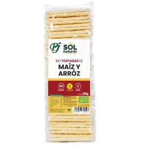 Tostadas Maiz Arroz 200Gr - Solnatural