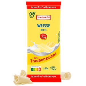 Chocolate Blanco Sin Fructosa 80Gr - Frankonia