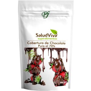 Cobertura De Chocolate Puro Al 70% - Saludviva