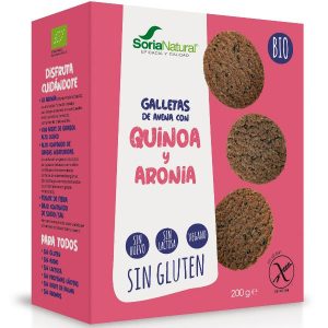 Galletas Avena Quinoa Y Aronia 200Gr - Soria Natural