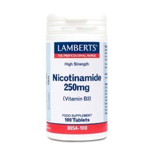 Lamberts nicotidamina 100 tabletas 250mg.