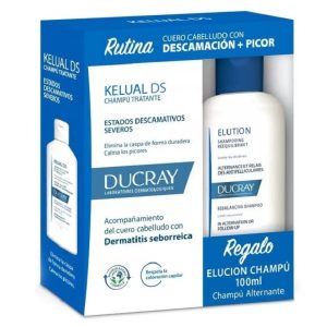 Ducray Pack Kelual DS Champu 100 ml + champu eluc