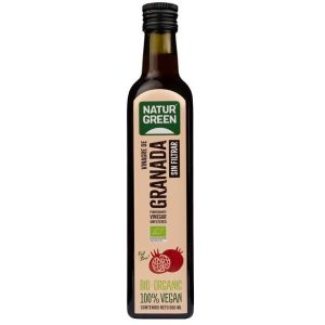 Naturgreen vinagre de granada sin filtrar 500ml.