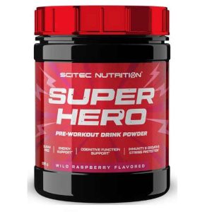Superhero pre-workout 285 gr Frambuesa