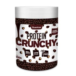 Quamtrax Protein Crunchy dark choco 500 gr